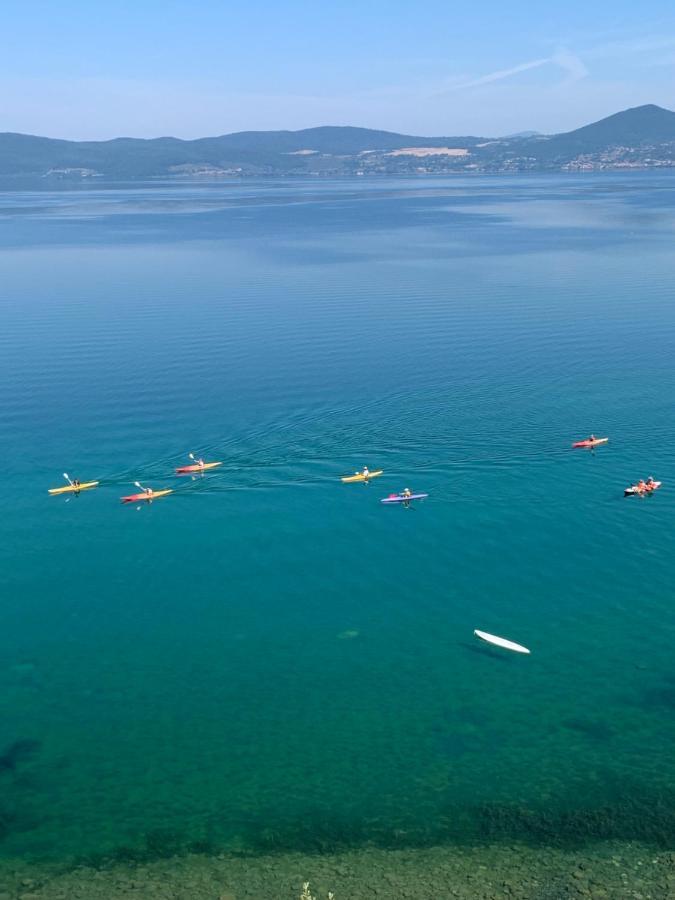 La Casa Sul Lago Anguillara Sabazia Eksteriør billede